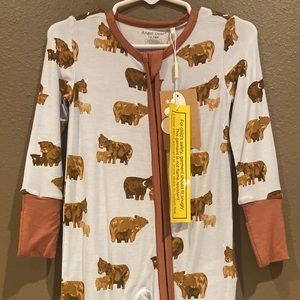 Angel Dear Highland Cow Jammies
